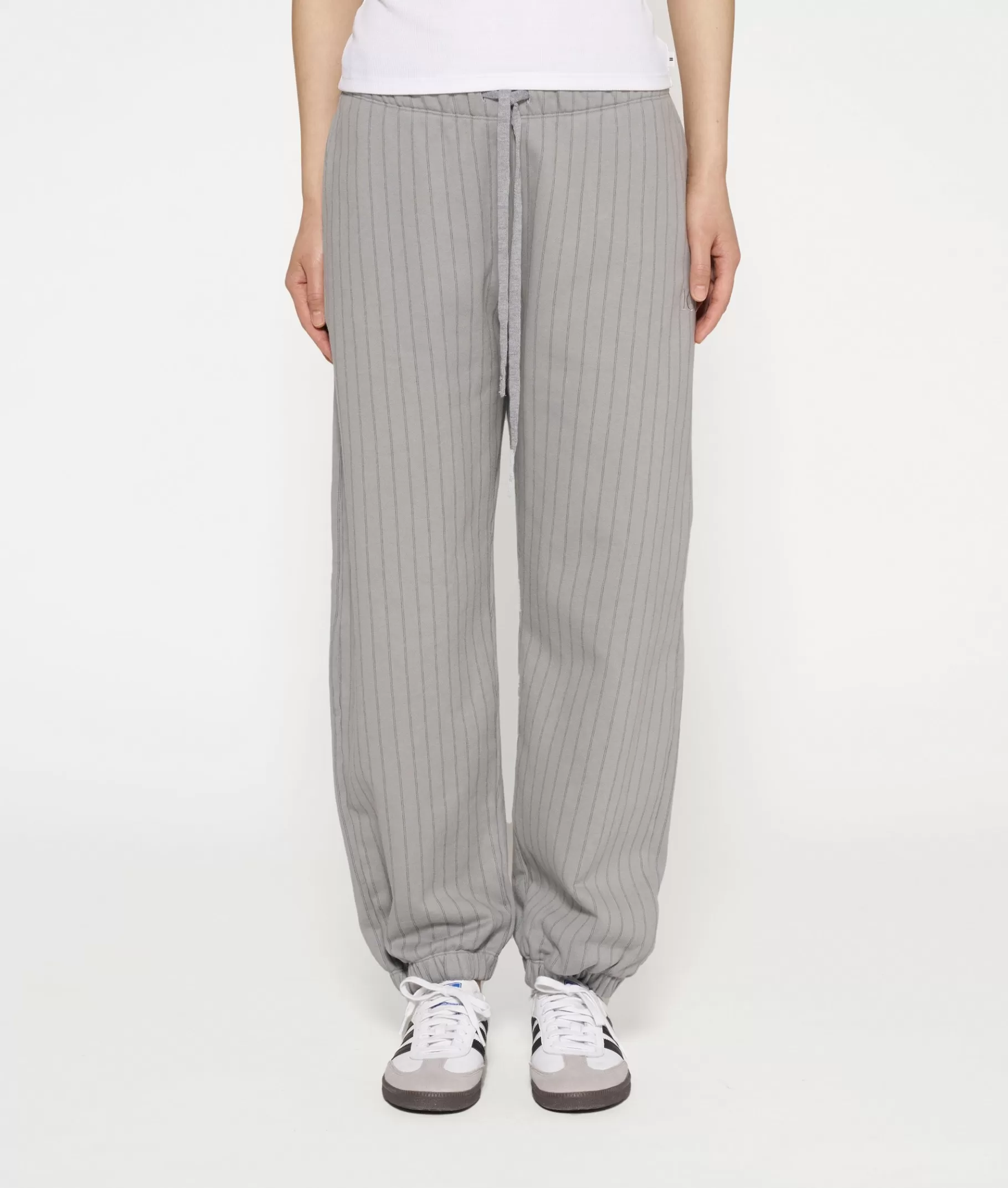 10DAYS Bar jogger pinstripe brushed