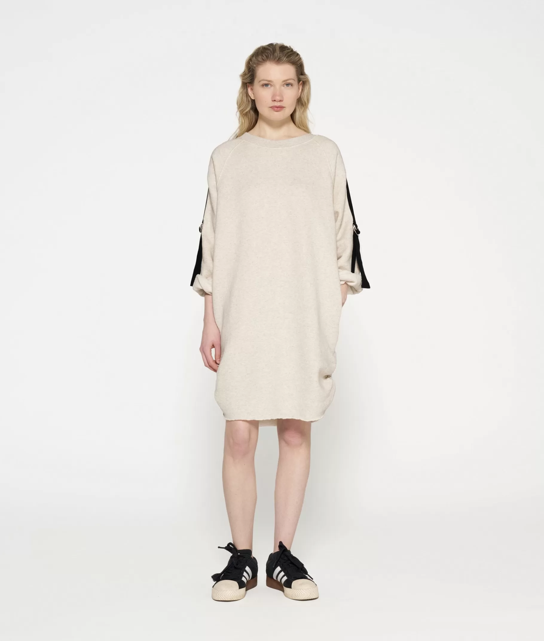 10DAYS belted raglan dress