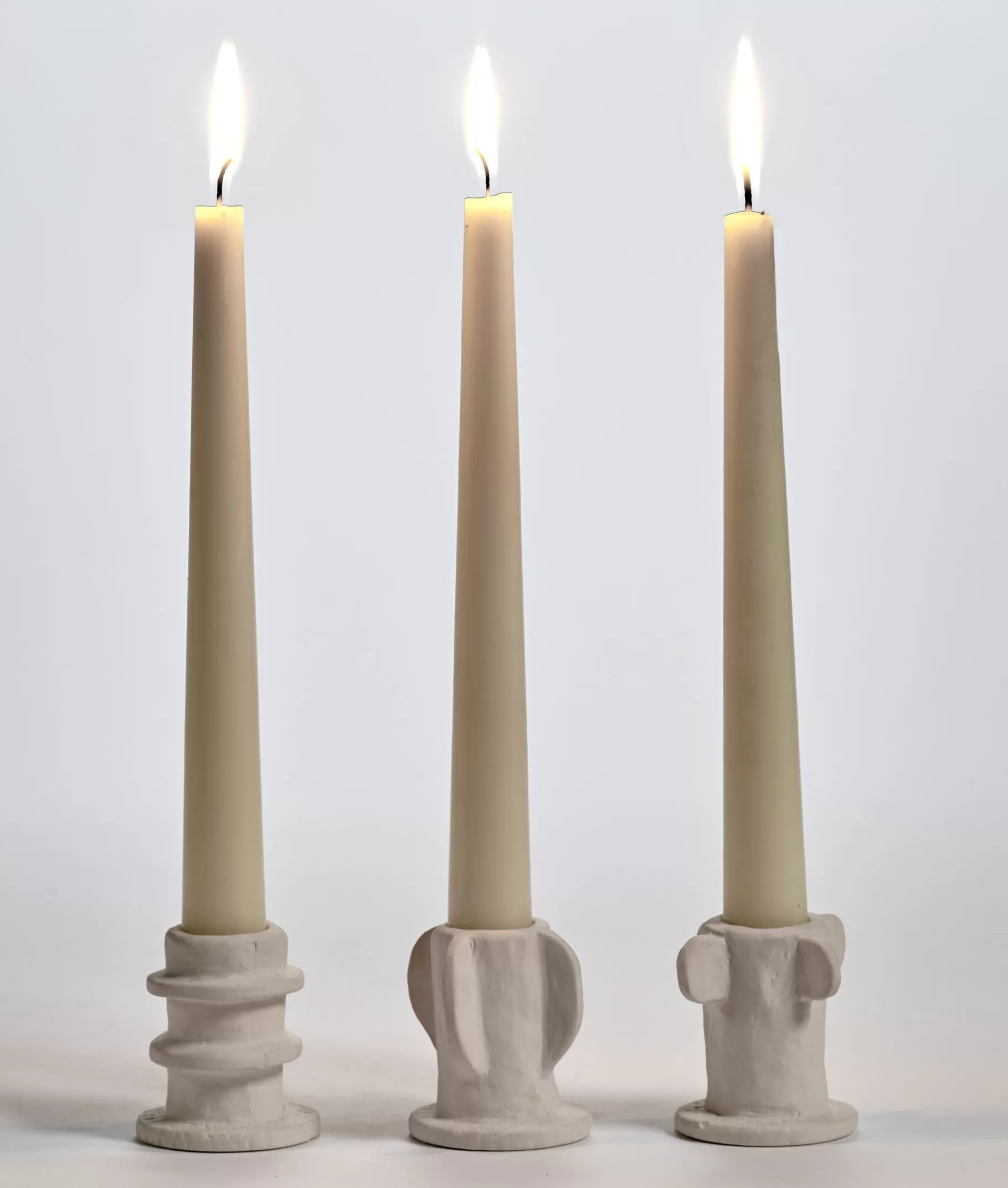 10DAYS Candle holder 02 set 3 Molly 6CM