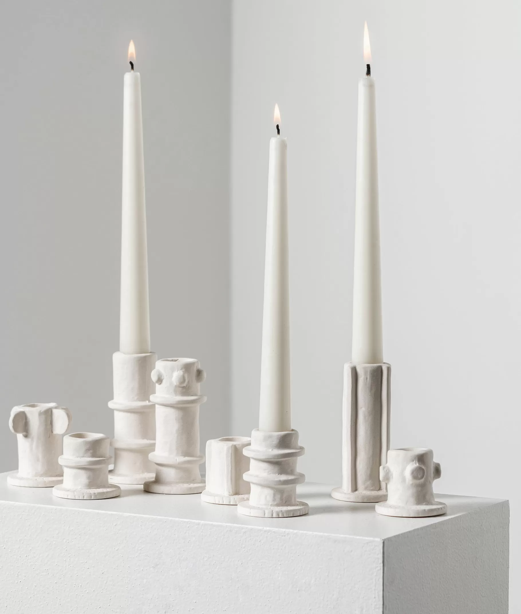 10DAYS Candle holder 01 set 3 Molly 4CM