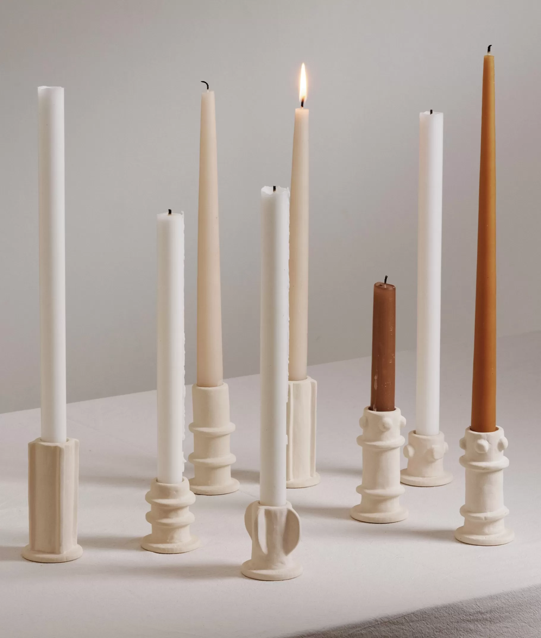 10DAYS Candle holder 03 set 3 Molly 10CM