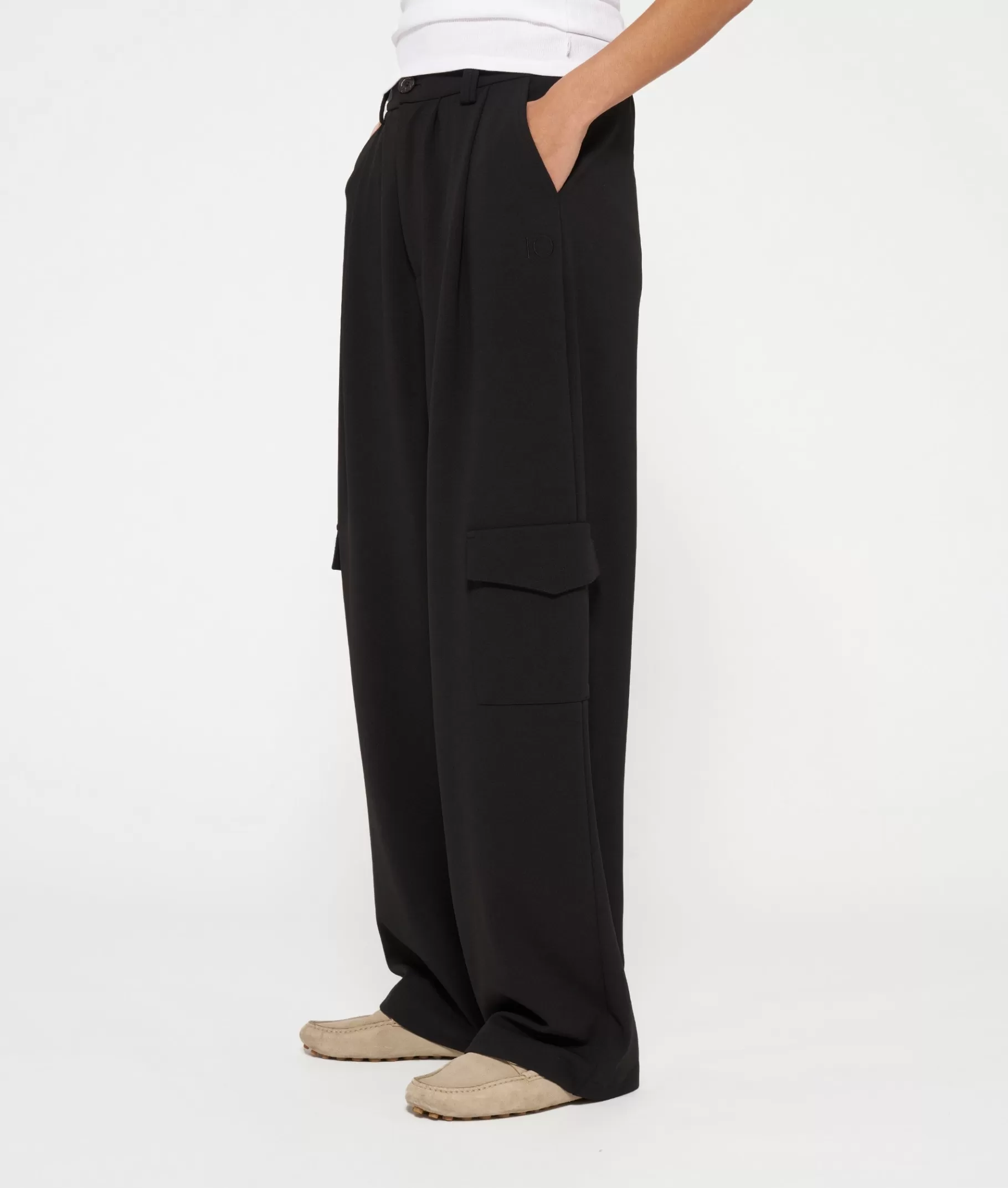 10DAYS cargo pants crepe