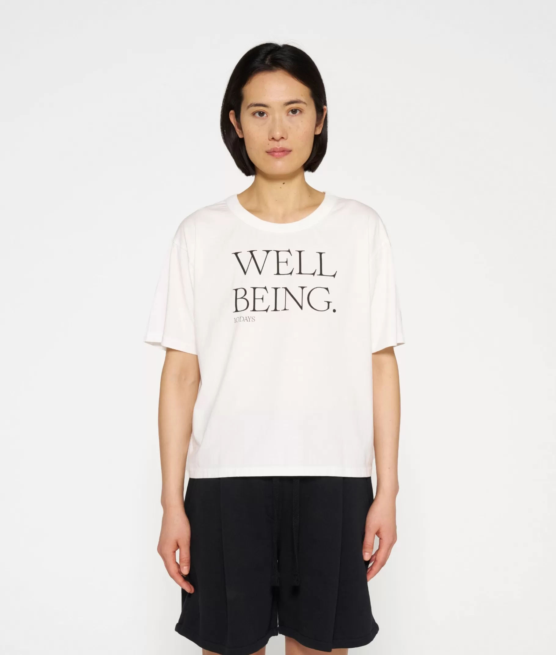 10DAYS cotton tee well being