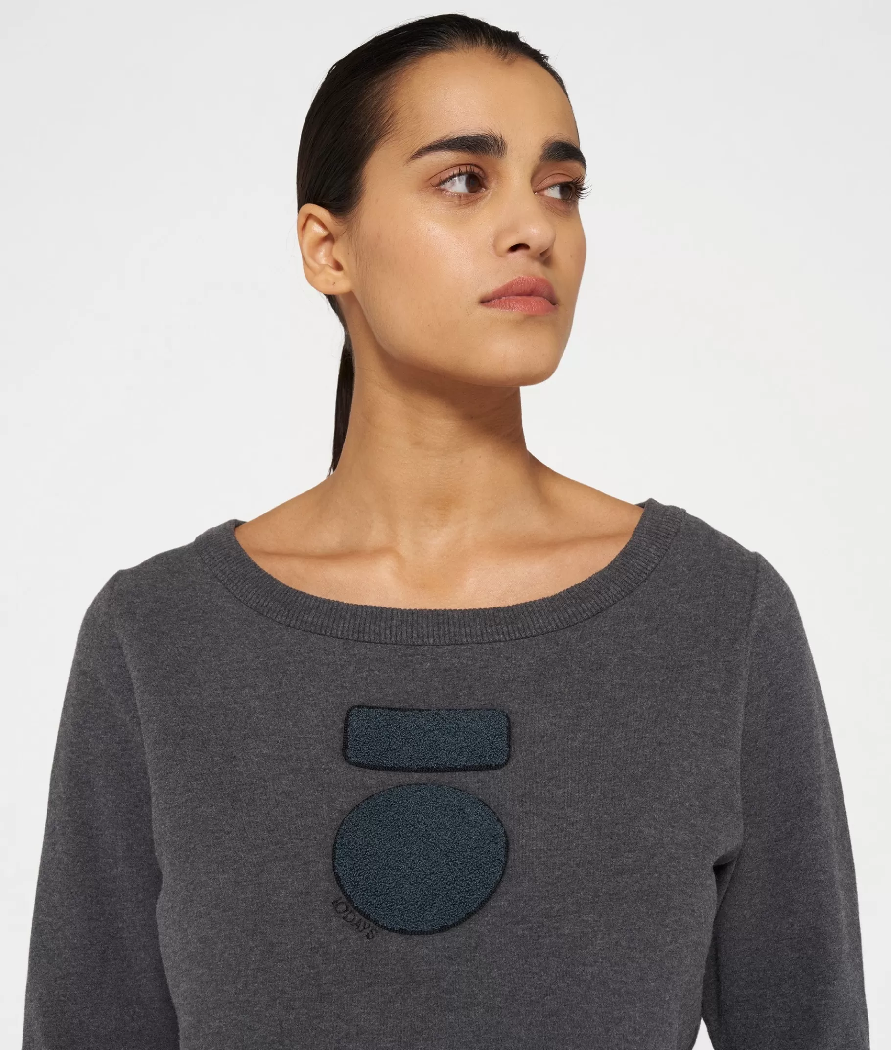 10DAYS easy icon sweater