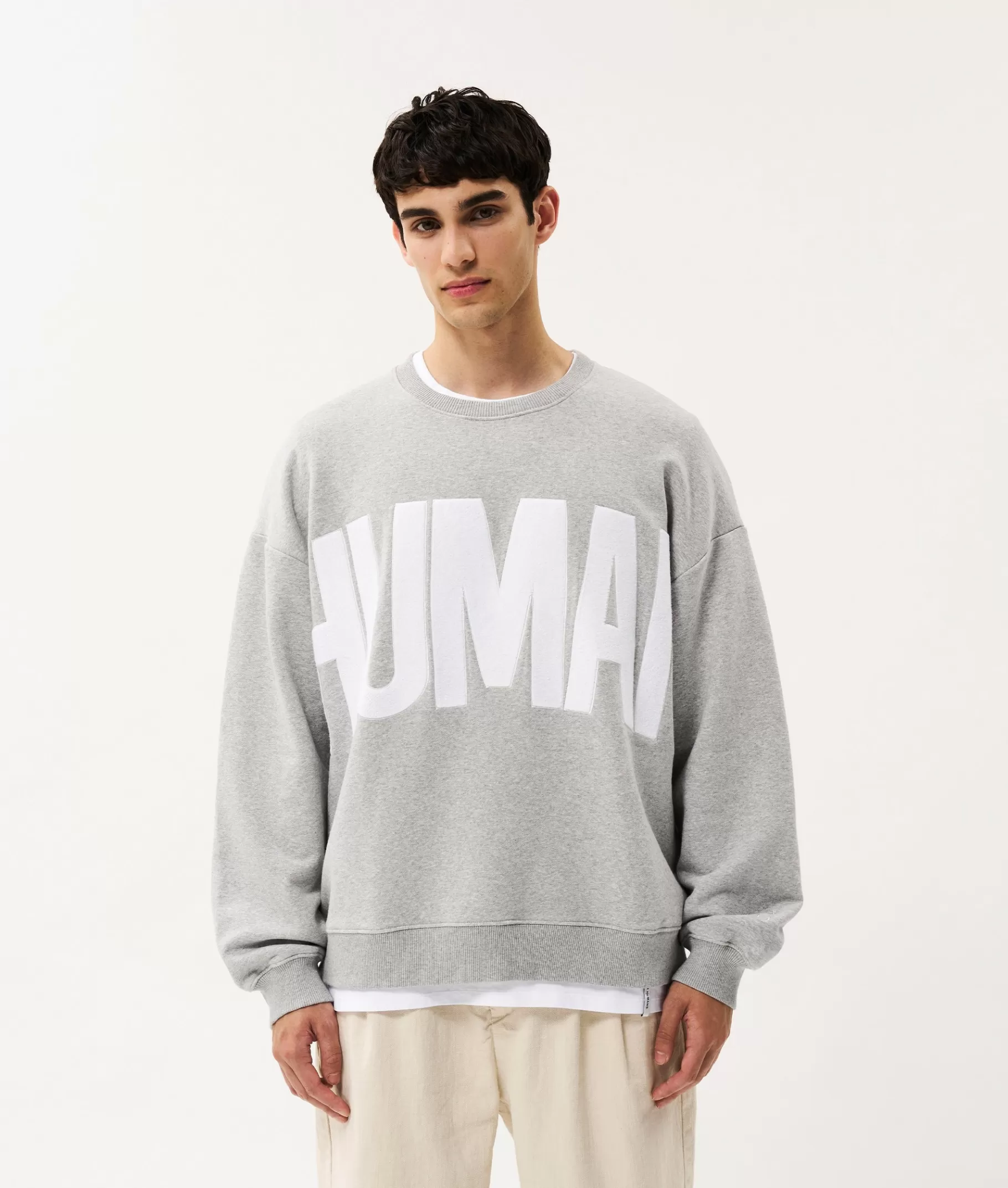 10DAYS Human fleece sweater