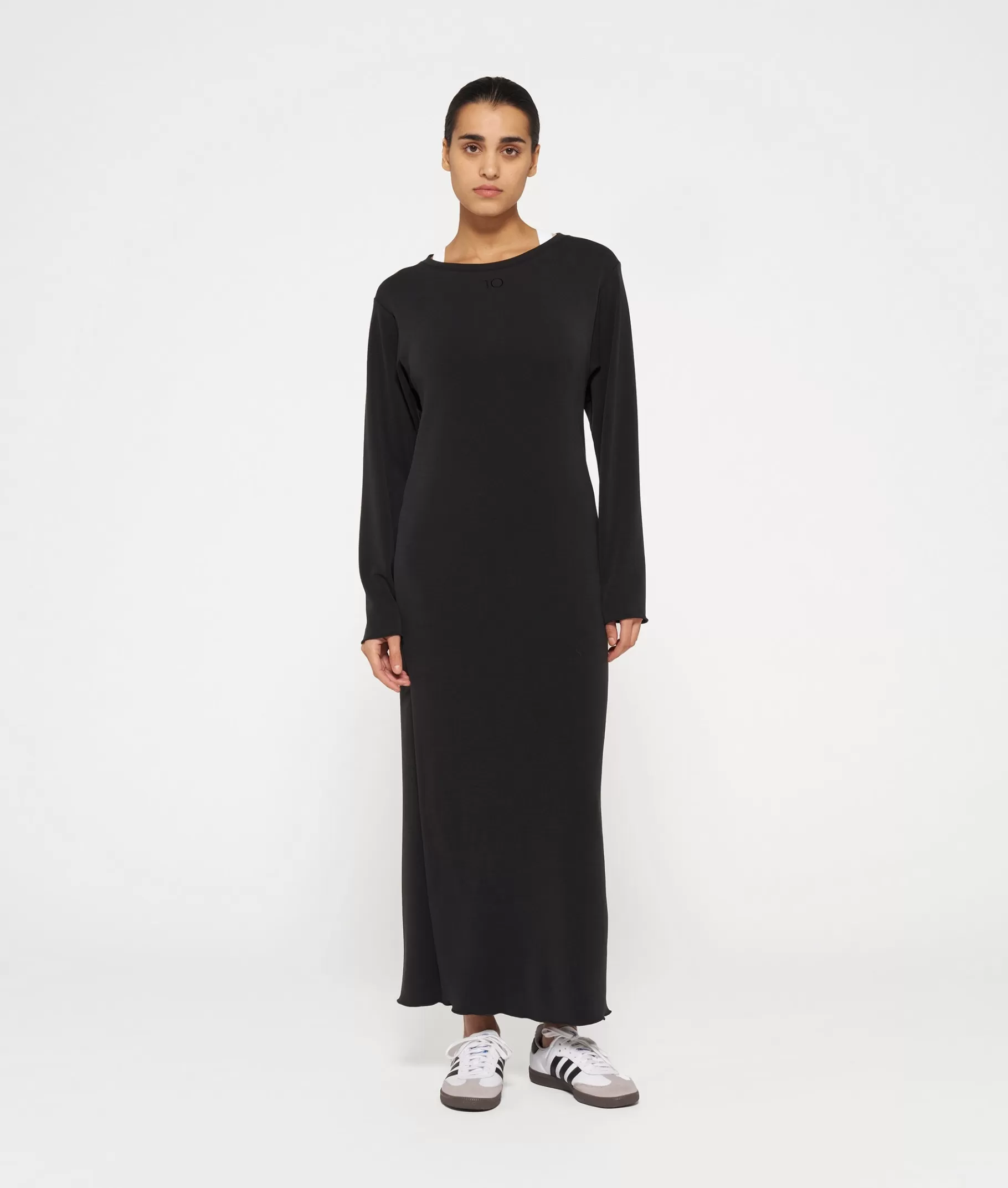 10DAYS longsleeve maxi dress scuba