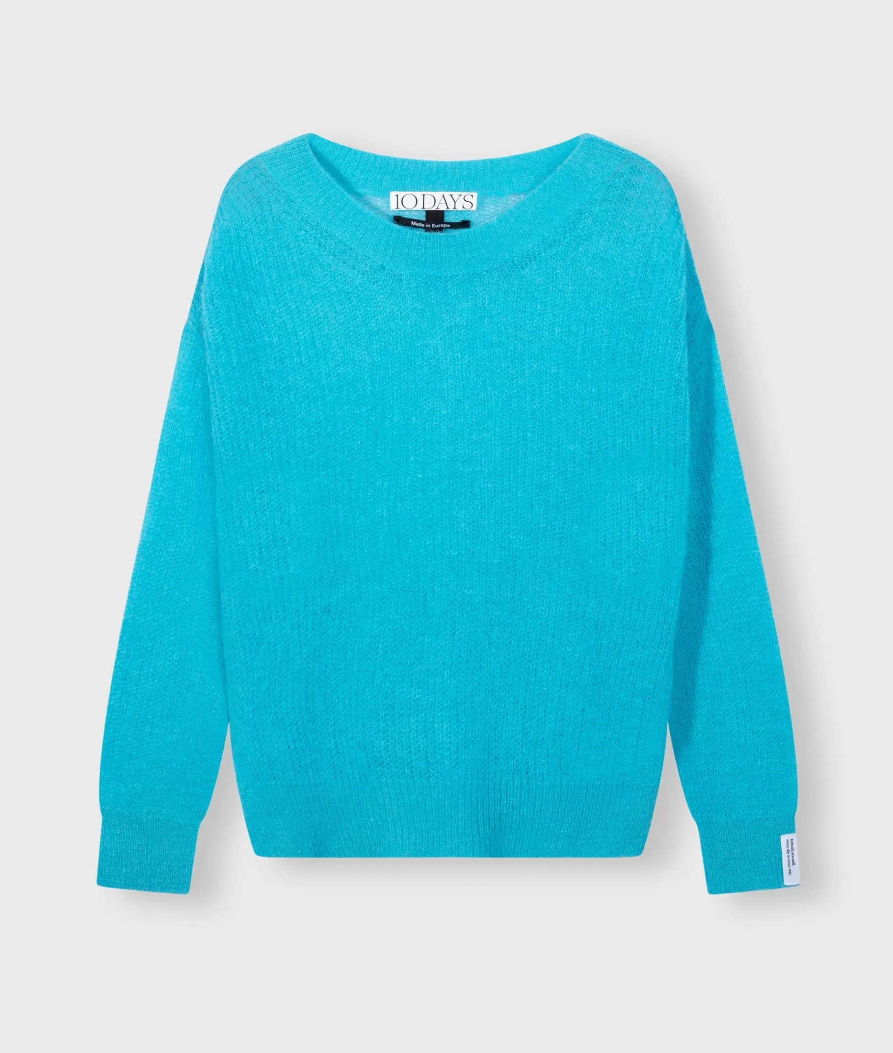 10DAYS loose thin knit sweater