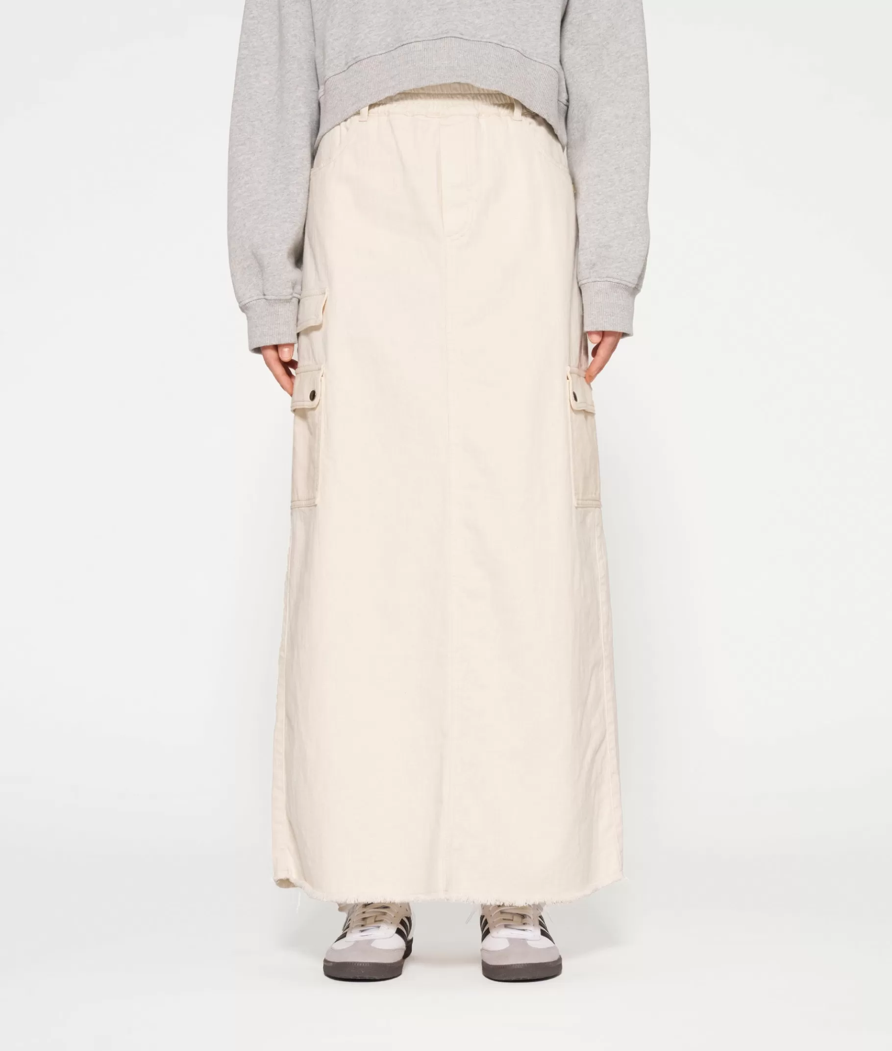 10DAYS maxi skirt twill