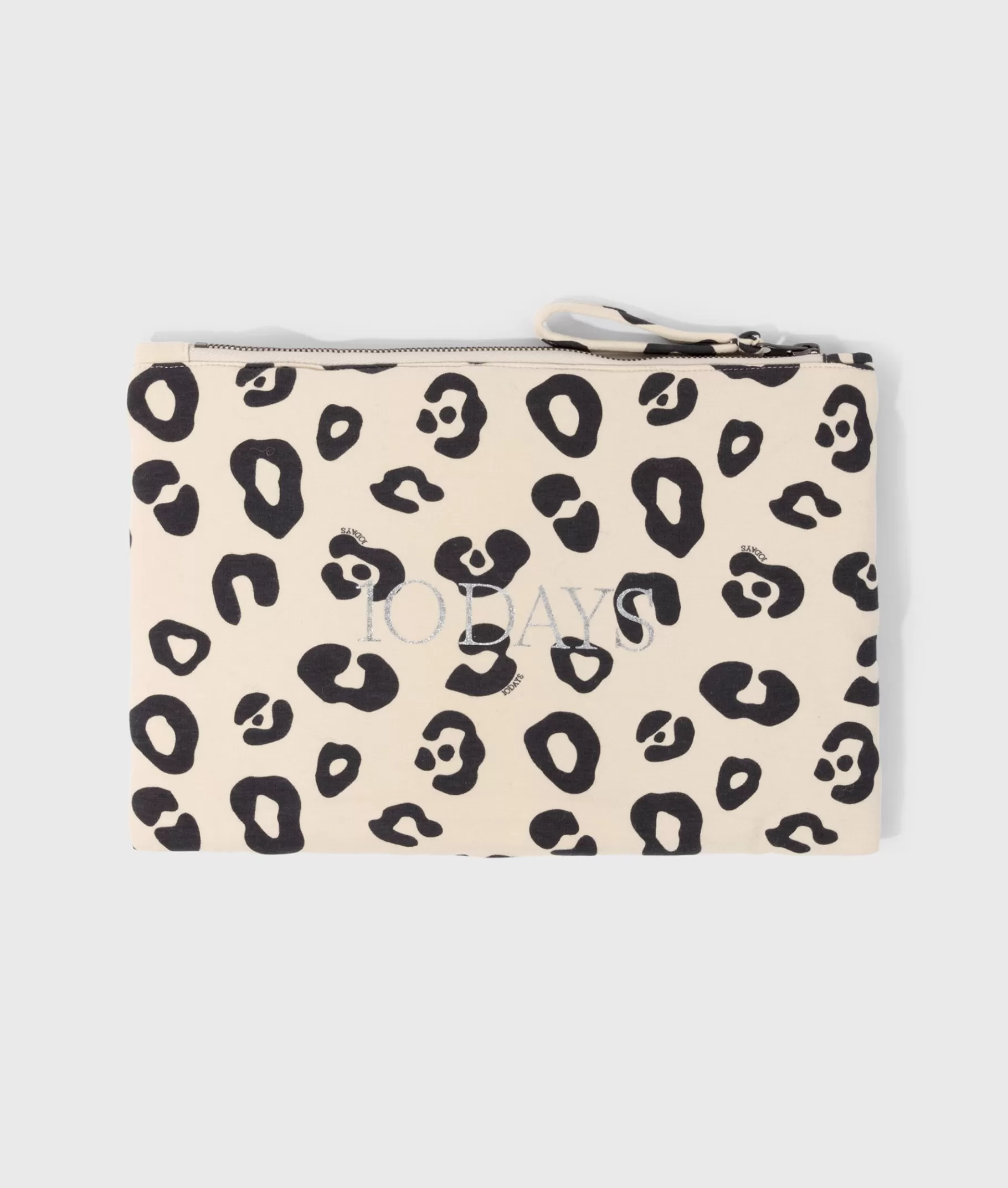 10DAYS padded pouch leopard