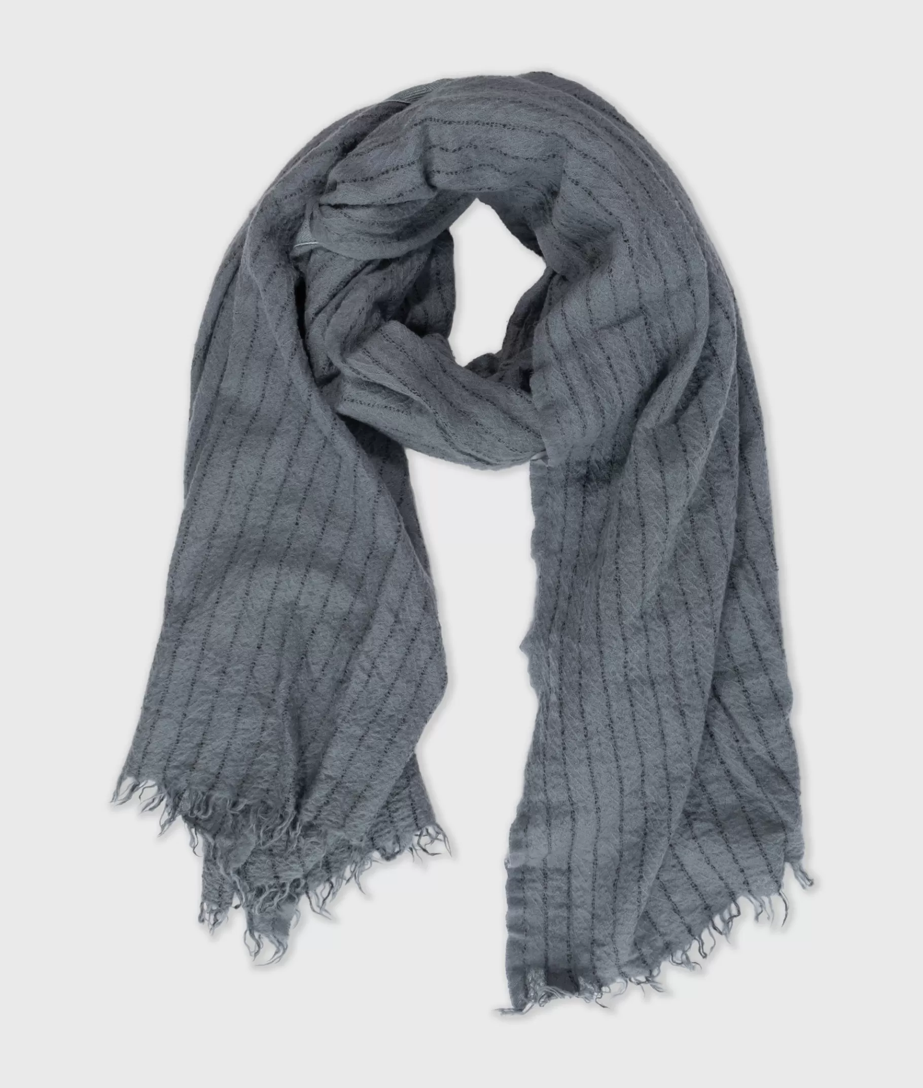 10DAYS pinstripe scarf