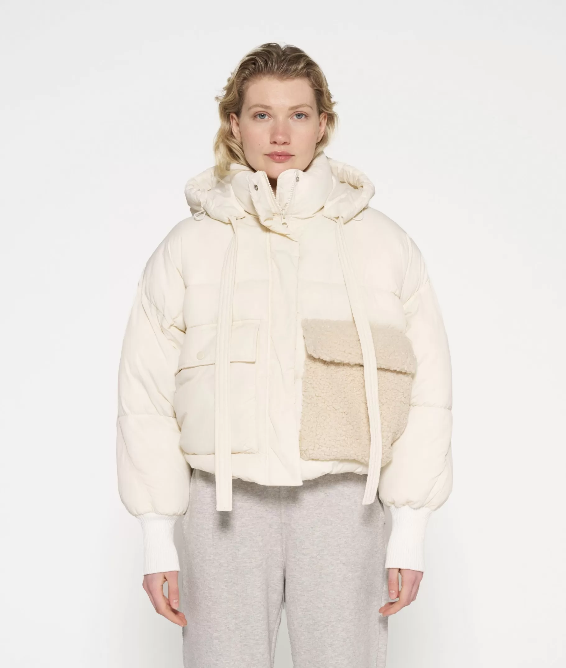 10DAYS short puffer jacket