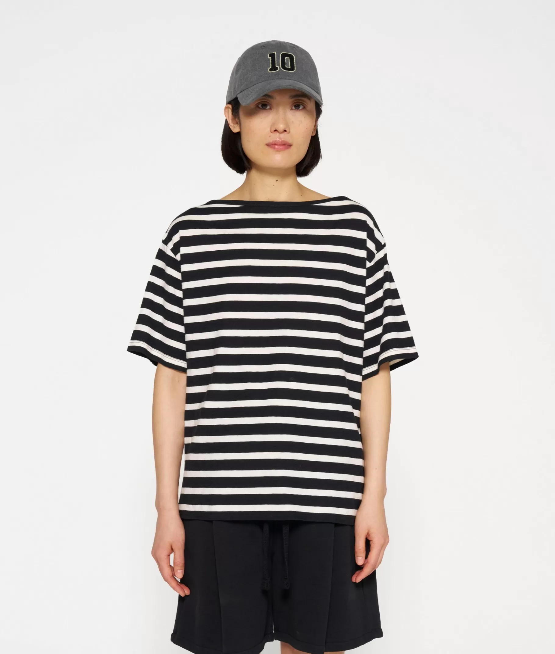 10DAYS short sleeve tee stripes