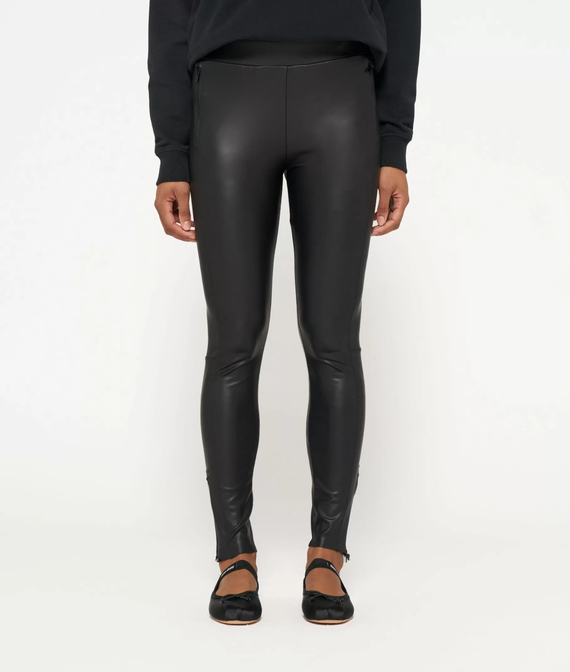 10DAYS THE ZIPPER LEGGINGS